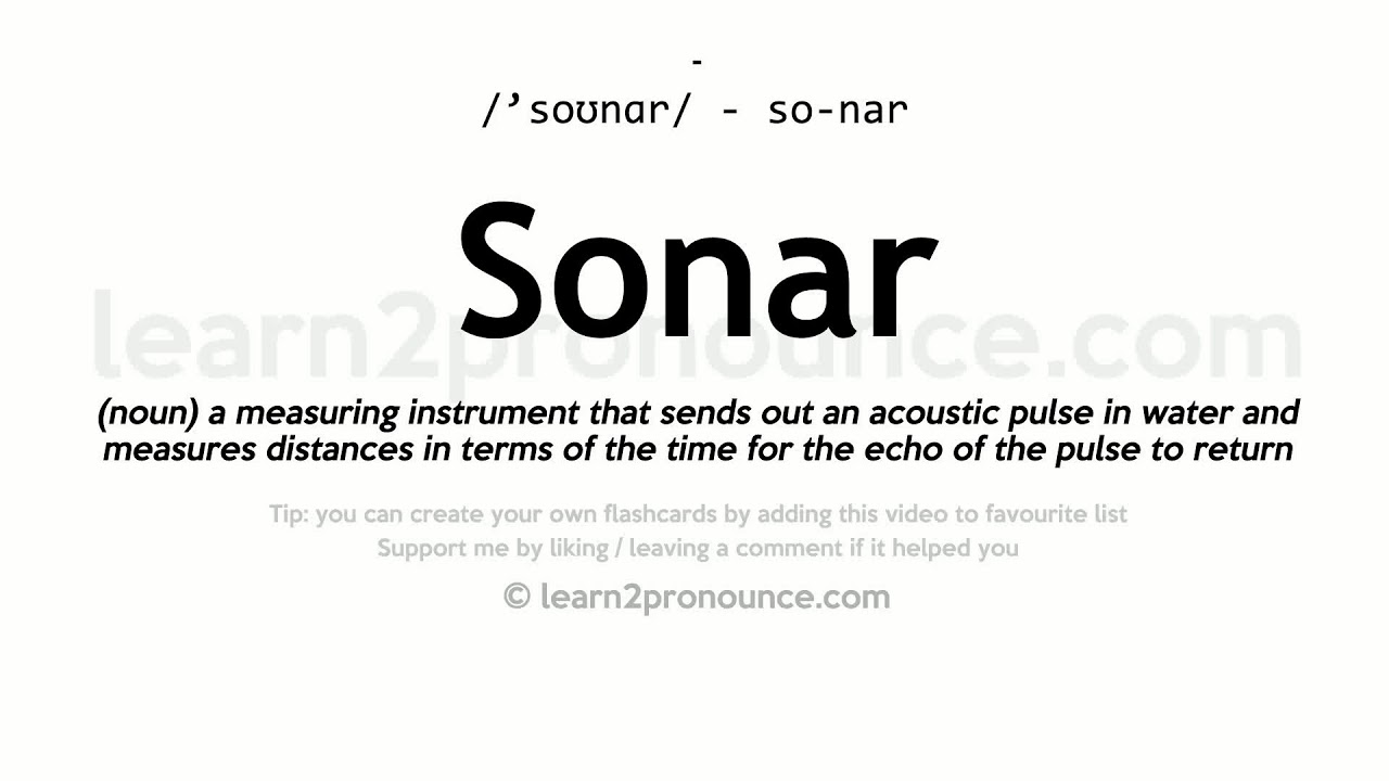 sonar instrument definitions korg